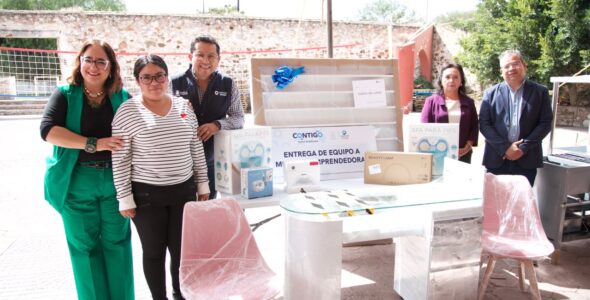 mpulsa la Administración Municipal de Gaspar Trueba Autoempleo de Emprendedoras de Colón con Equipamiento