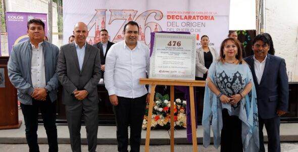Conmemora Colón 476 Años de su Origen