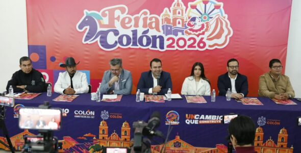 Presenta Gaspar Trueba Programa Oficial de la Feria Colón 2026