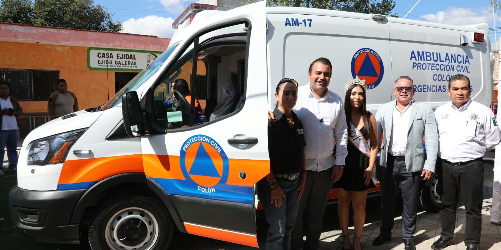 Fortalece Gaspar Trueba a Protección Civil Municipal con nuevas ambulancias y equipo