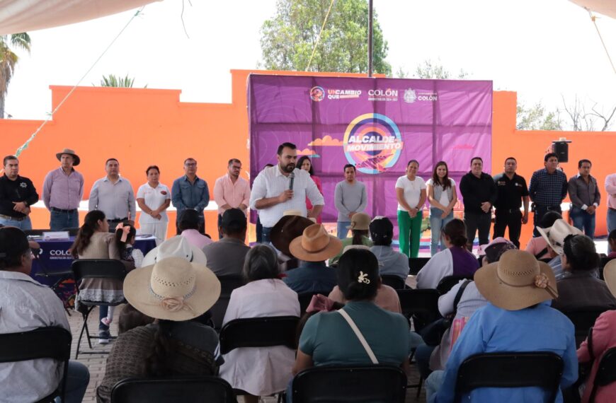 Gaspar Trueba Lleva Jornada de “Alcalde en Movimiento” a la Comunidad Ejido Patria