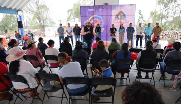 Visita Gaspar Trueba 9 comunidades de la parte alta de Colón